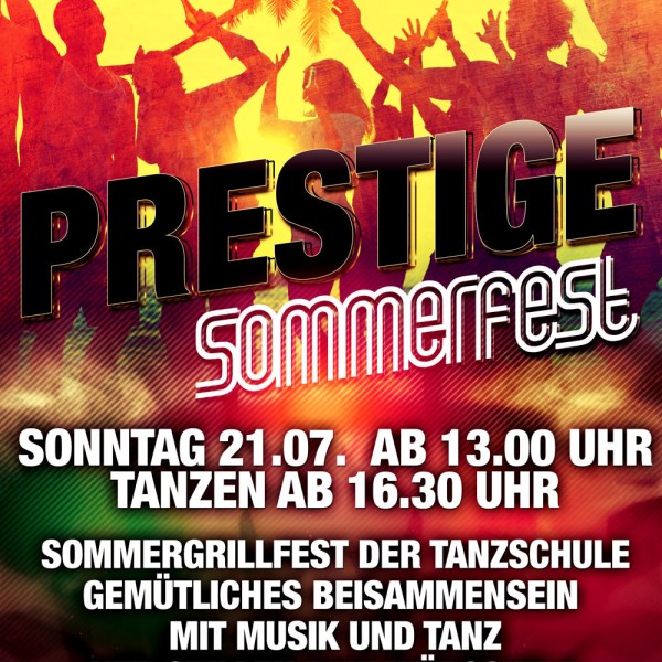 Sommergrillfest im Prestige am 21.7.2024